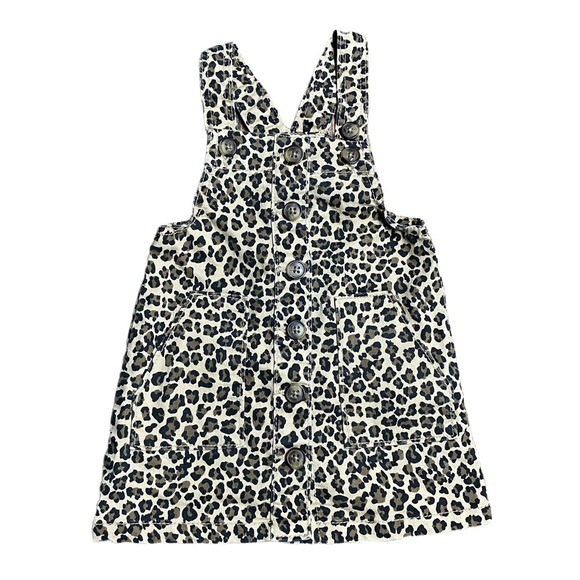 Wonder Nation | 2pc Jumper Dress Set Size 18M Animal Print Green Bundle - Picture 2 of 11